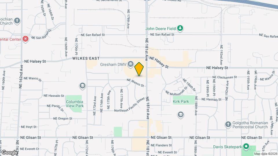 17838 NE Multnomah Dr Map and Location Details