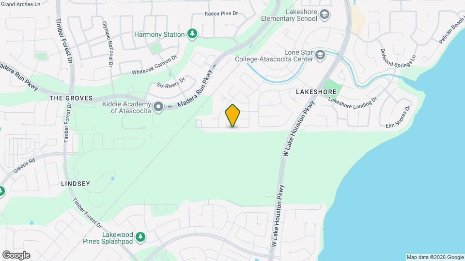 12914 Pecan Shores Dr Map and Location Details