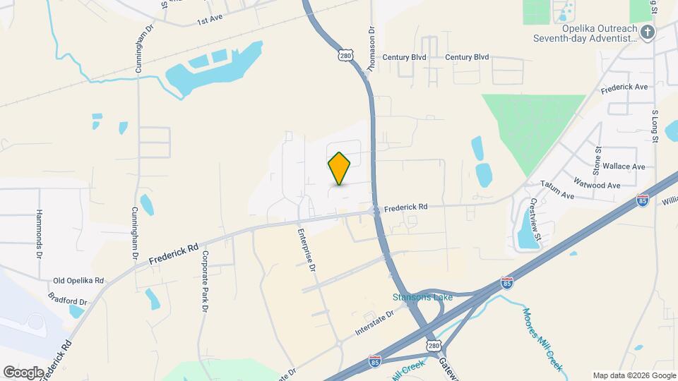 2105 Henderson Dr Map and Location Details