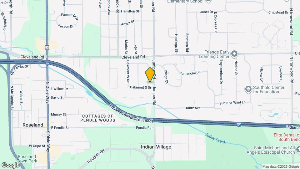 19025 Oakmont S Dr Map and Location Details