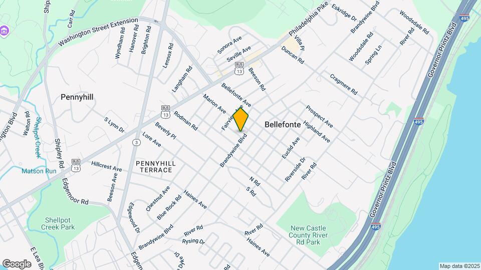 801 Brandywine Blvd Map and Location Details