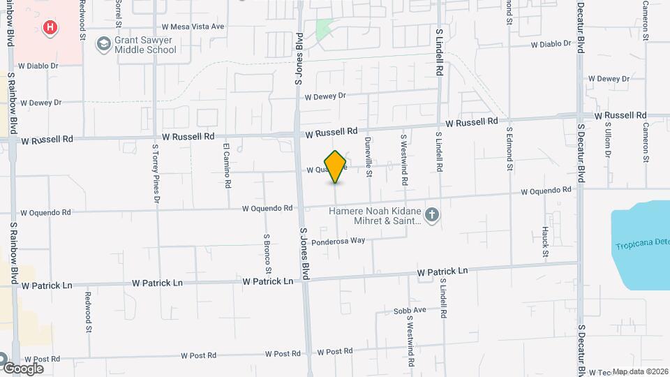 5853 Casterly Rock St Map and Location Details