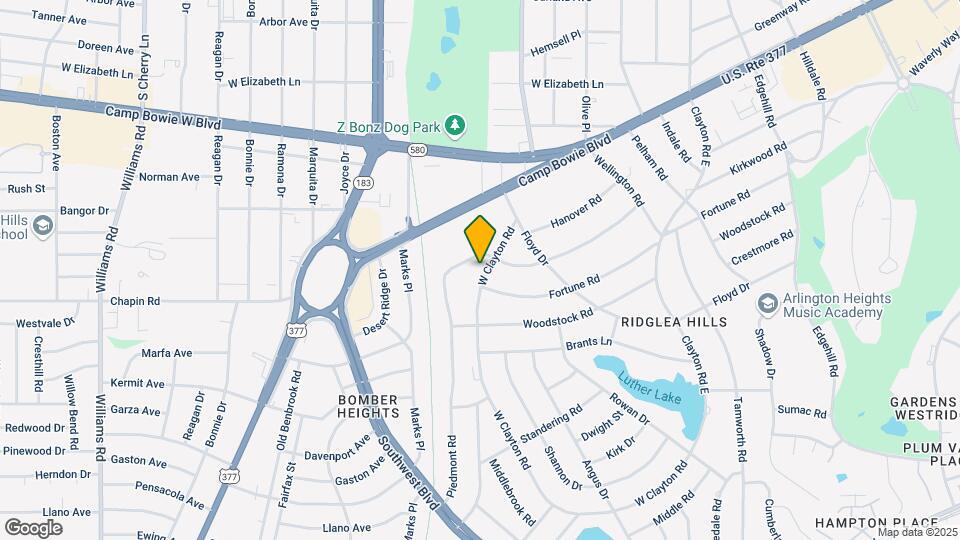 3804 W Clayton Rd Map and Location Details
