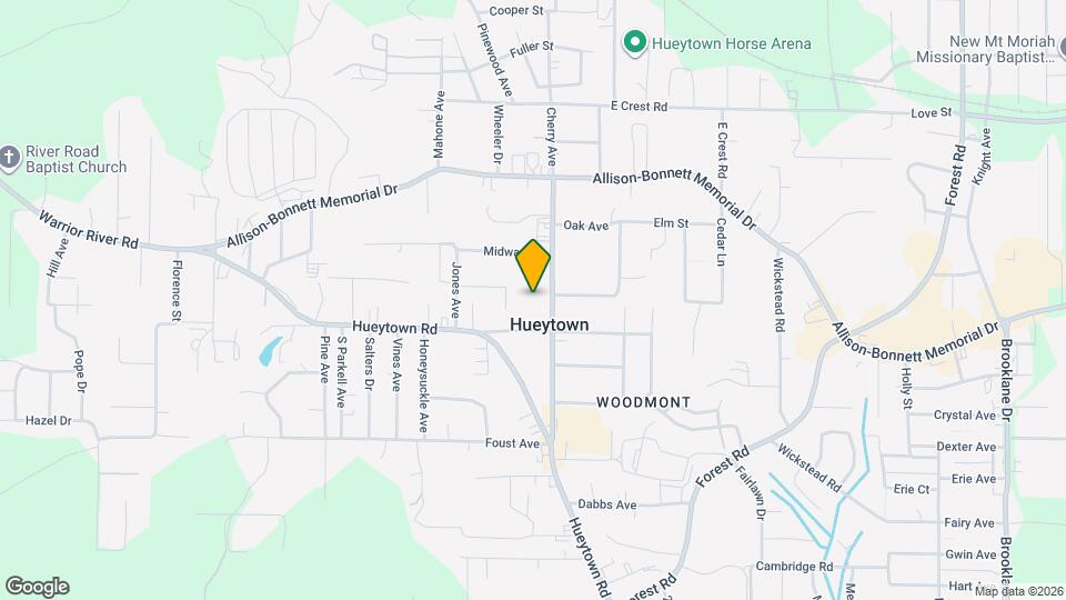 126 E Jones Ct Map and Location Details