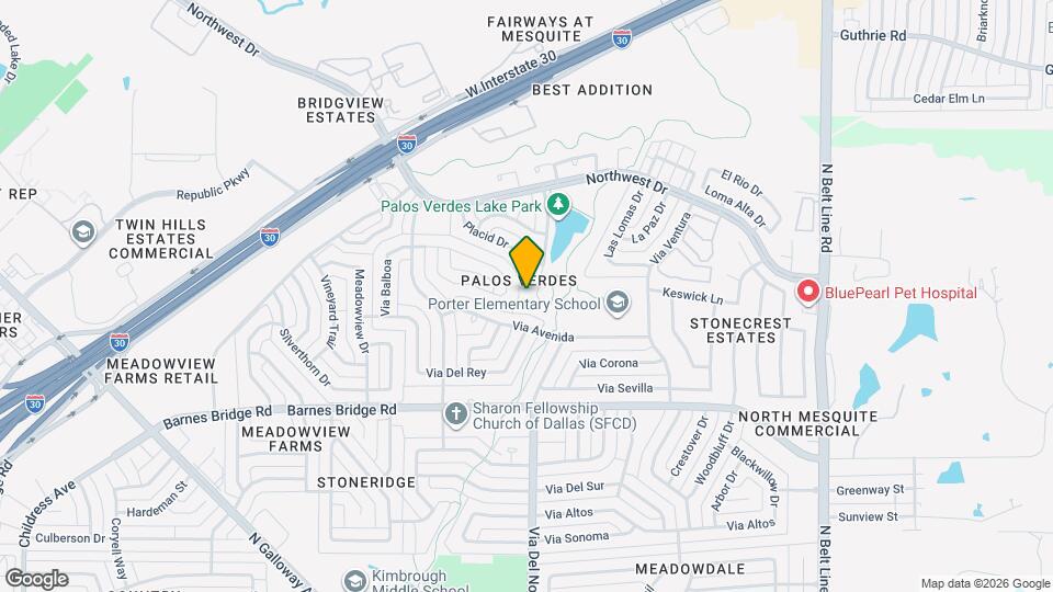 4617 Olympia Dr Map and Location Details