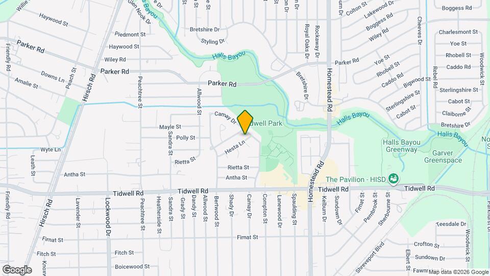 6223 Hesta Ln Map and Location Details