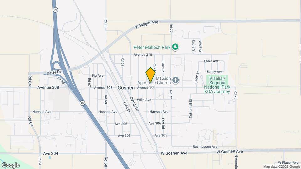 7072 Avenue 308, Unit B Map and Location Details