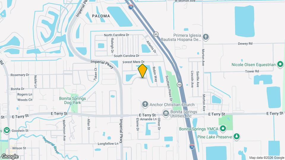 11495 Forest Mere Dr Map and Location Details