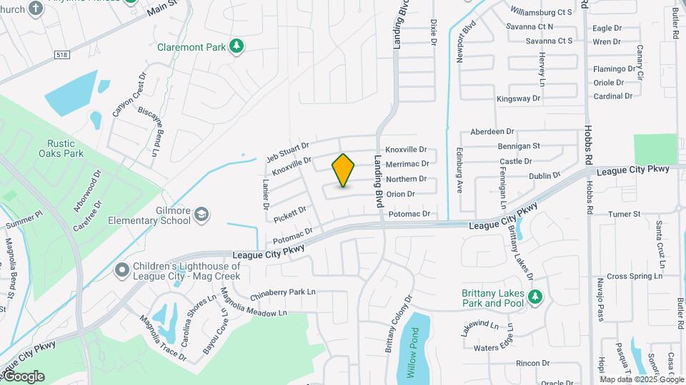 2704 Orion Dr Map and Location Details