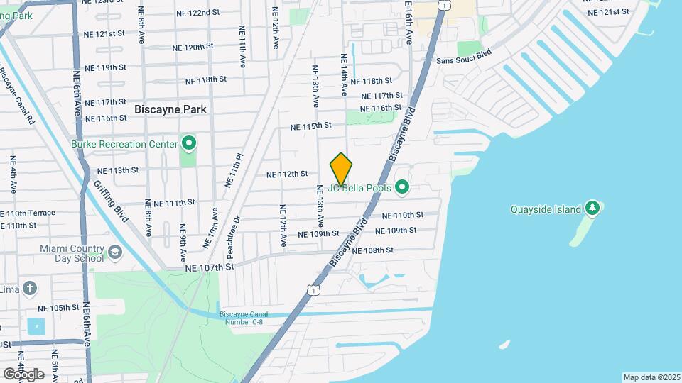 1370 NE 111th St Map and Location Details