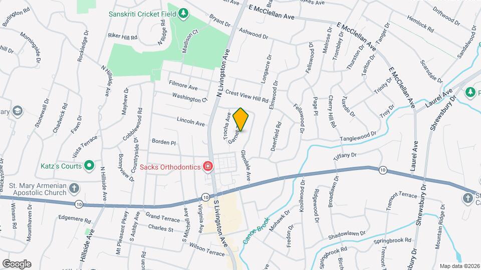 10 Garnet Terrace Map and Location Details