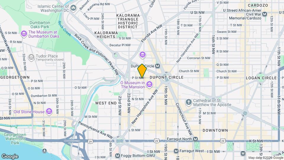 1426 21st St NW, Unit 405 Mapa y Detalles de la Ubicación