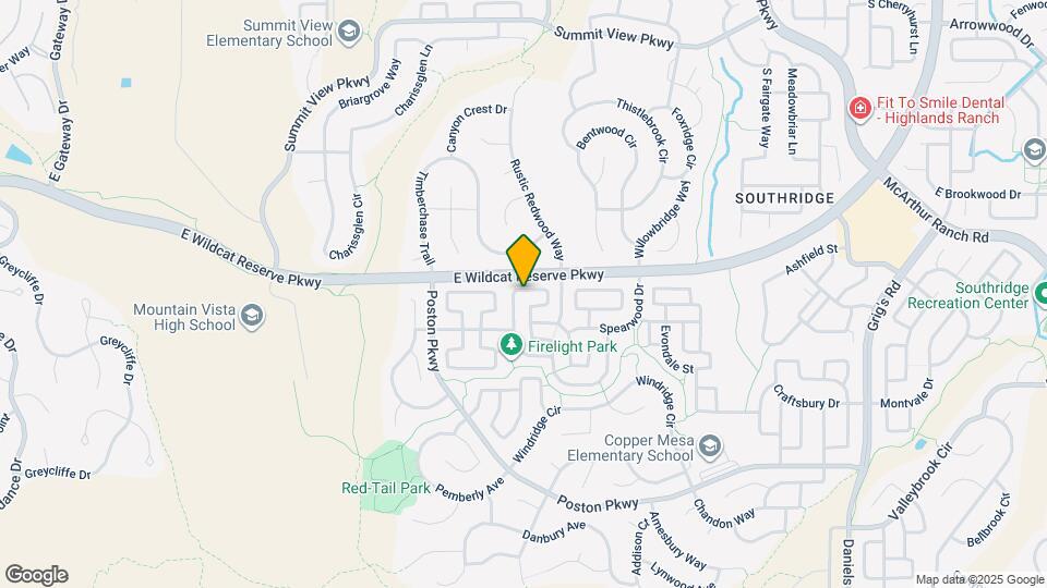 10602 Cherrybrook Cir Map and Location Details