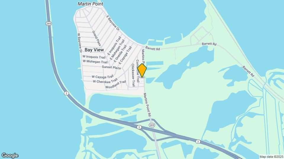 2315 Martins Point Rd, Unit Martin's Point Cottage Map and Location Details