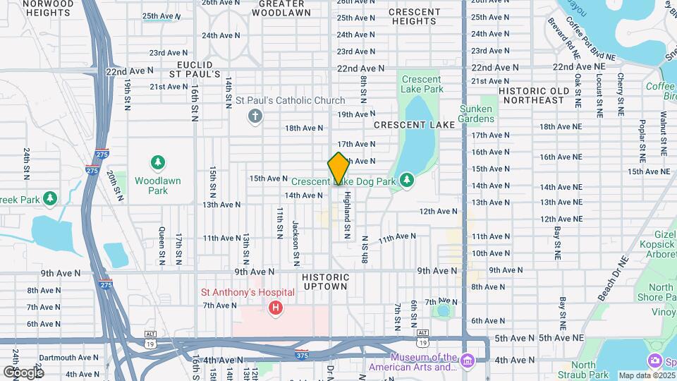 884 14th Ave N Map and Location Details