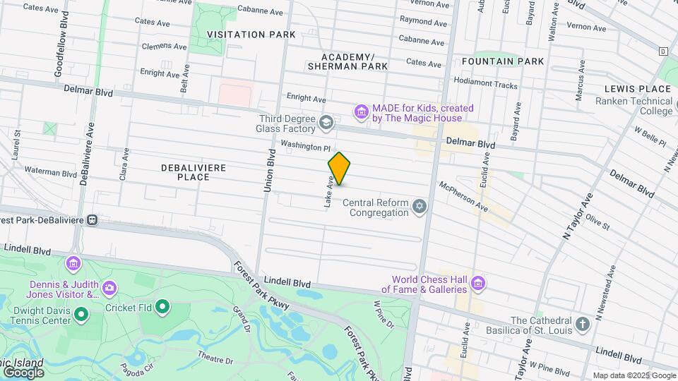 5157 Waterman Blvd Mapa y Detalles de la Ubicación