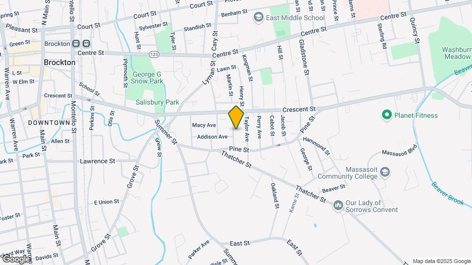 36 Kingman Ave Mapa y Detalles de la Ubicación