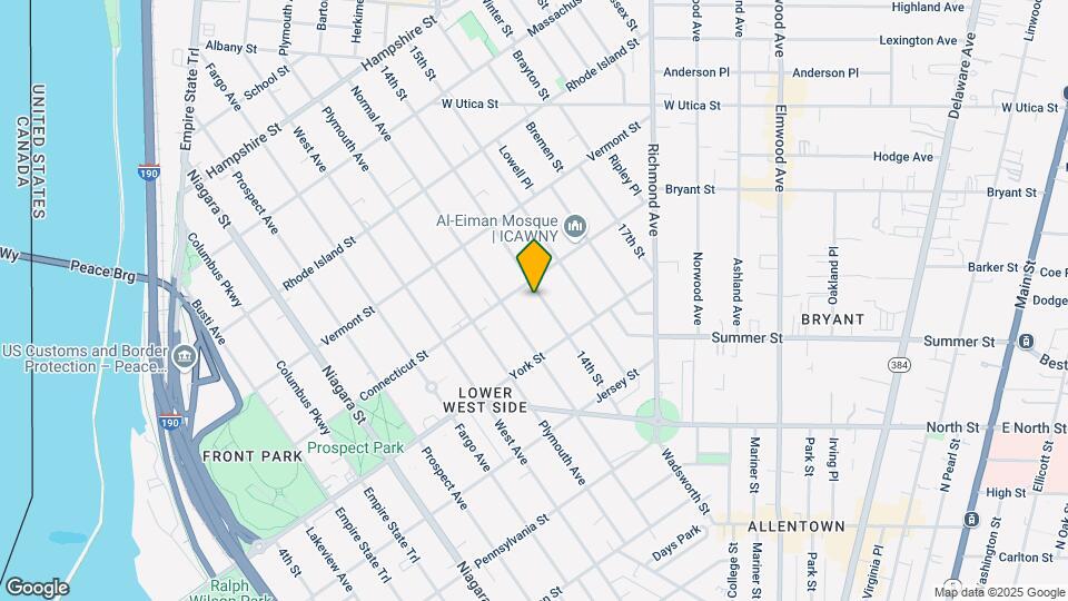 184 14th St Map and Location Details