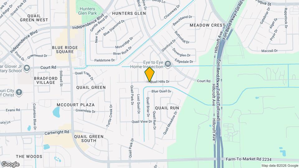 8435 Quail Hills Dr Map and Location Details