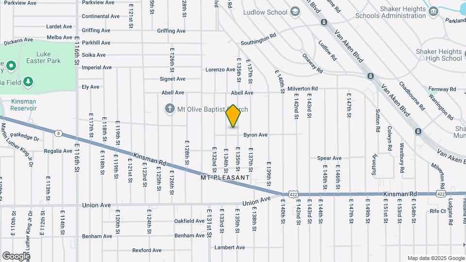 3320 E 135th St Map and Location Details