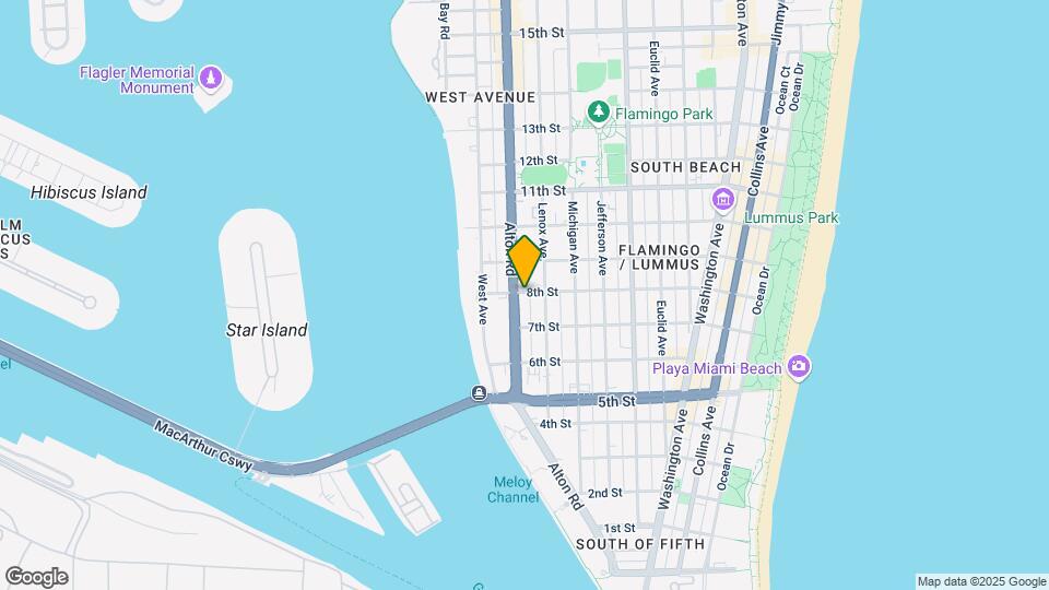 1150 8th St Map and Location Details
