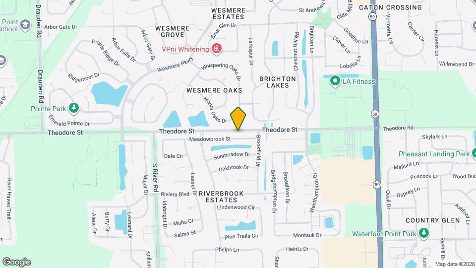 5301 Meadowbrook St Map and Location Details