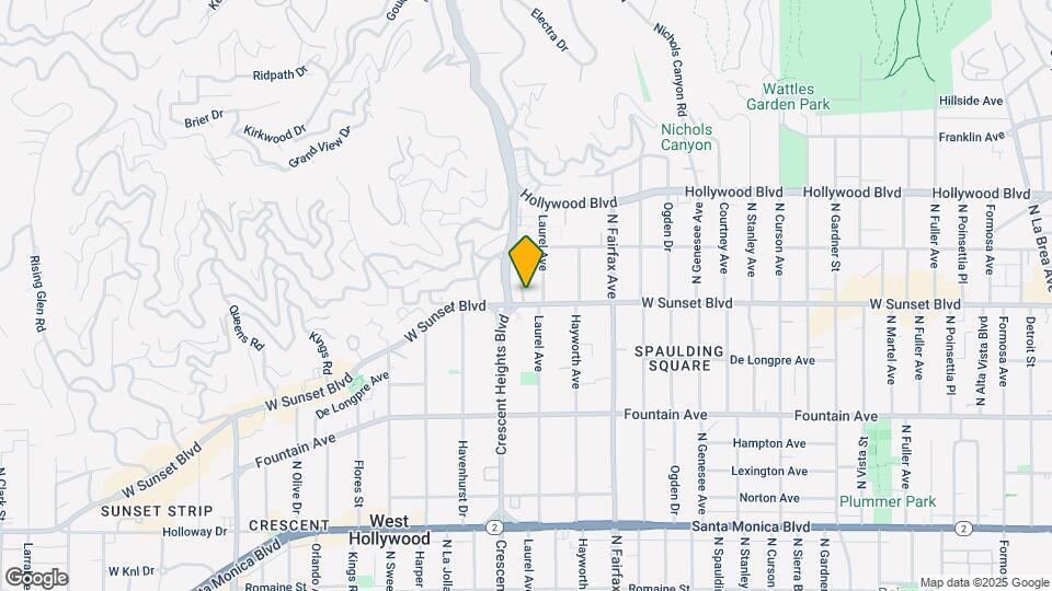 1518 Laurel Canyon Blvd Map and Location Details