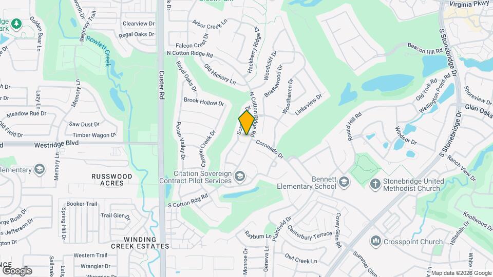 1505 Somerset Dr Map and Location Details