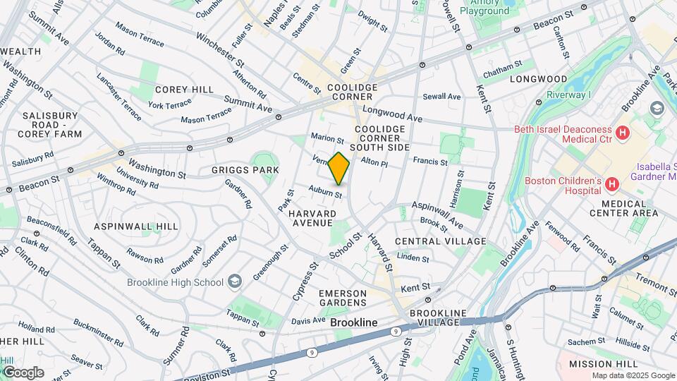 15 Auburn St Mapa y Detalles de la Ubicación