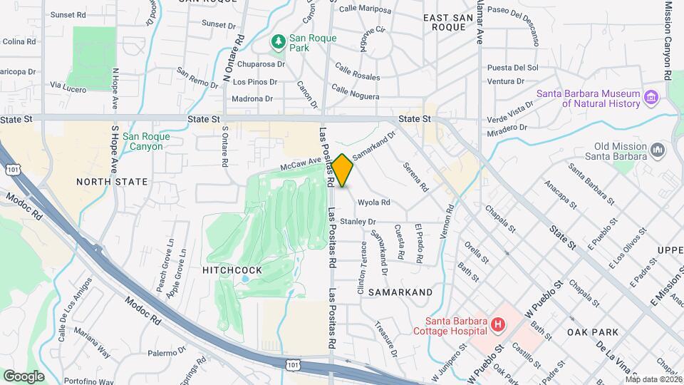 3035 Samarkand Dr Map and Location Details