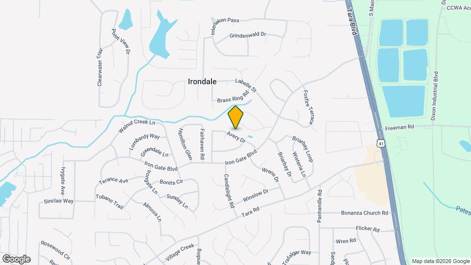 1276 Avery Dr, Unit 602 Map and Location Details