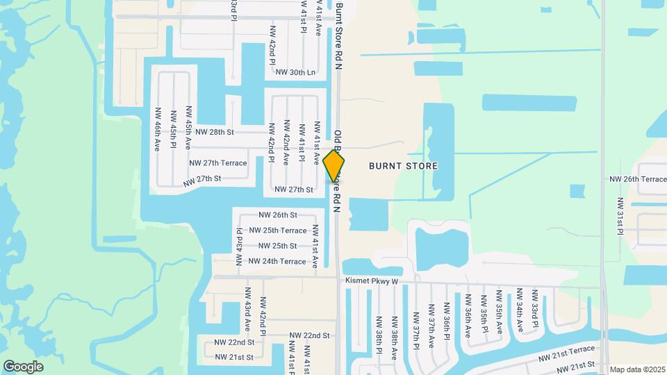 2702 Old Burnt Store Rd N Map and Location Details