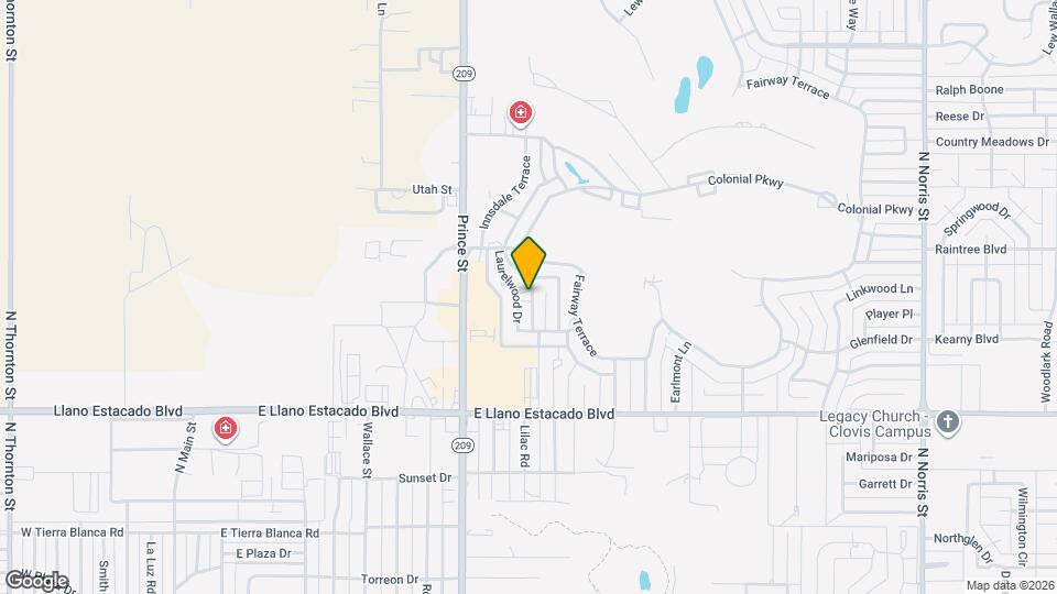 813 Laurelwood Dr Map and Location Details