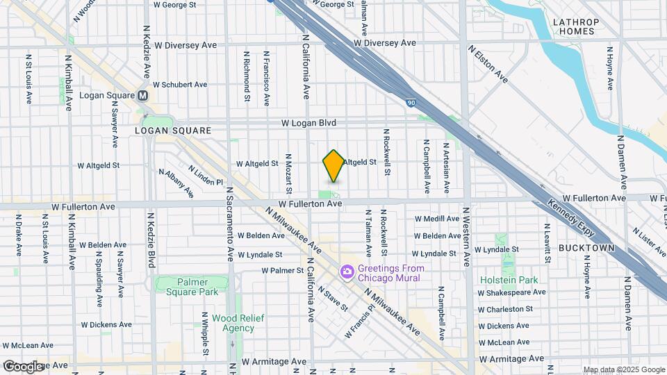 2419 N Fairfield Ave, Unit 1 Mapa y Detalles de la Ubicación