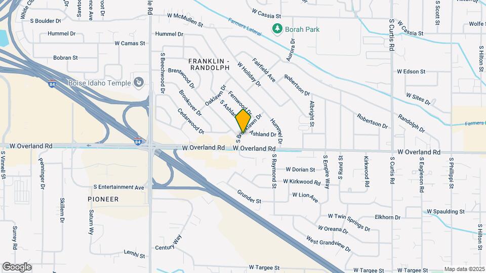 1500 Brooklawn Dr Map and Location Details