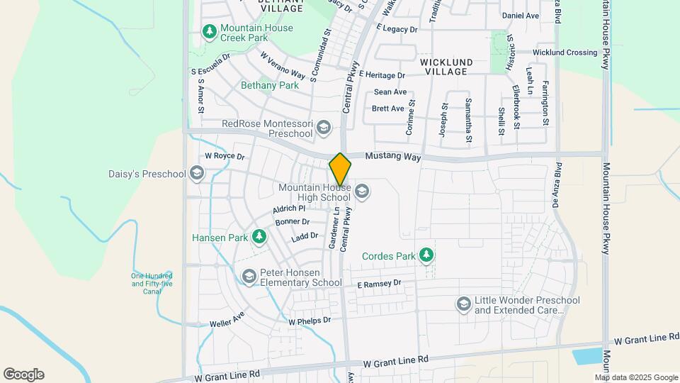 1037 S Central Pkwy Map and Location Details