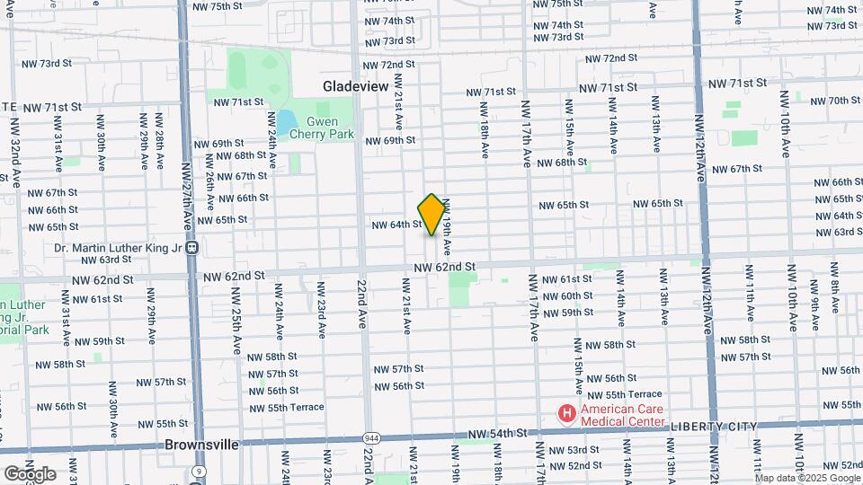 6300 NW 19th Ct Map and Location Details