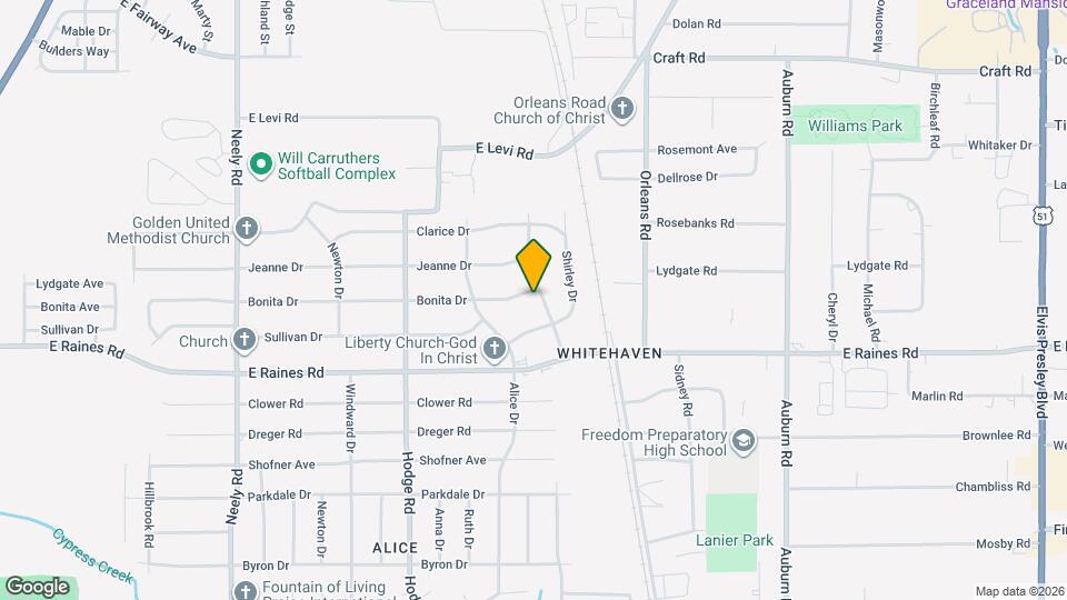 4083 Grantham Rd Mapa y Detalles de la Ubicación
