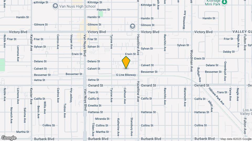 14156 Calvert St, Unit 14156 Map and Location Details