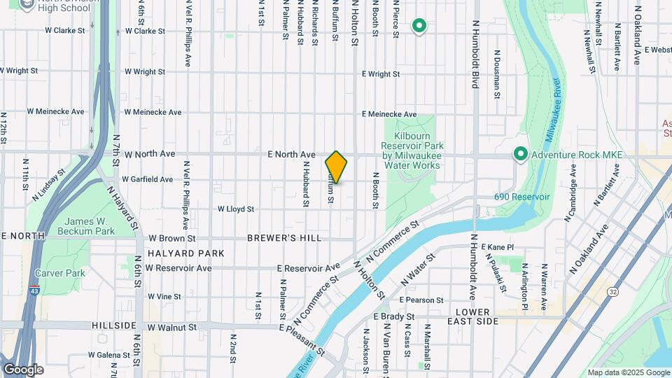 2138 N Buffum St Mapa y Detalles de la Ubicación