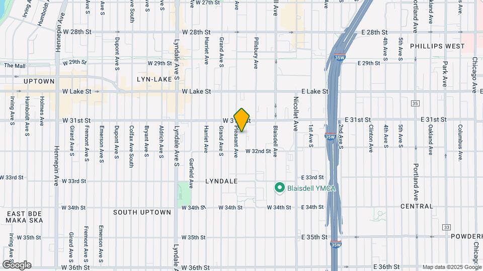 Whittier Flats - 3121 Pleasant Ave Map and Location Details