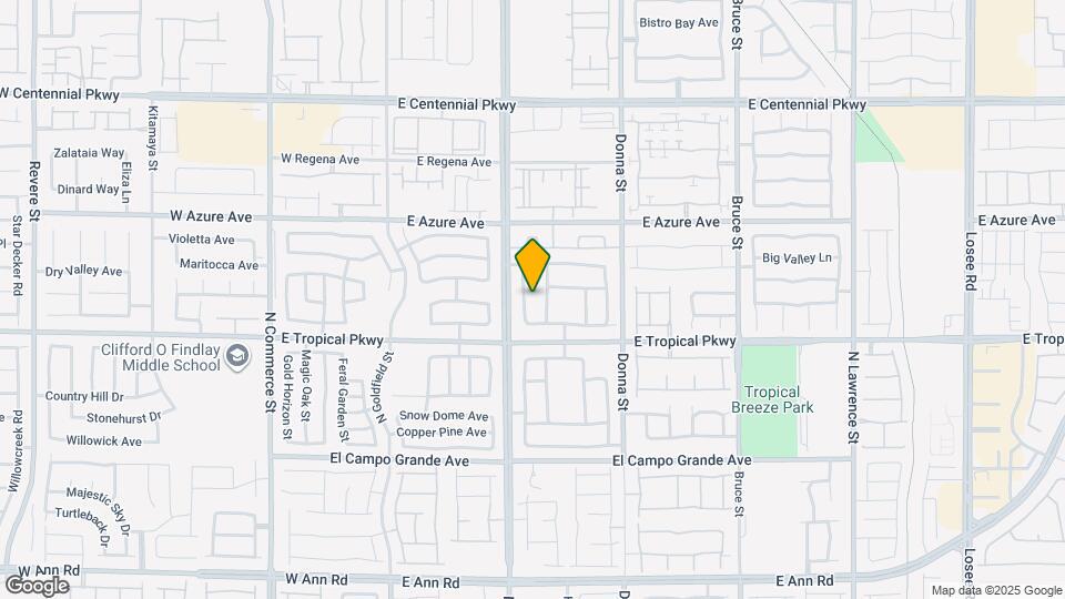 6032 N Leaping Foal St Map and Location Details