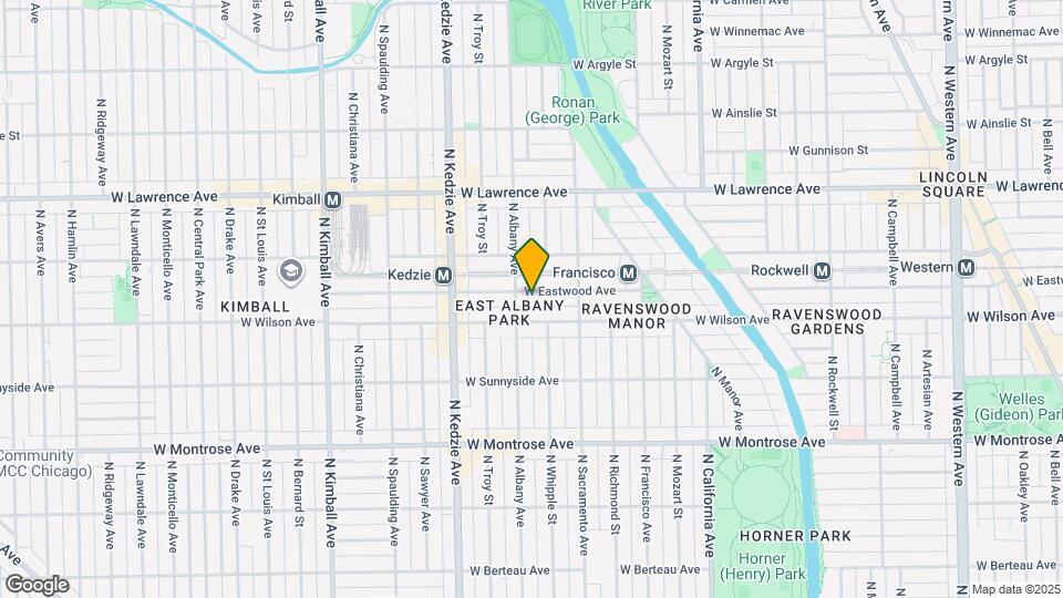 3045 W Eastwood Ave Map and Location Details