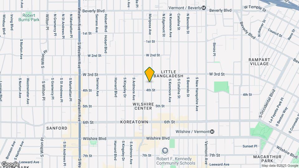 331-339 1/2 Mariposa Ave. Map and Location Details
