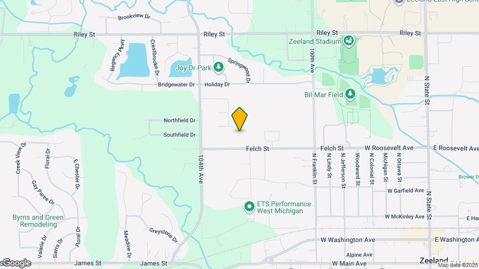 10269 Felch St Map and Location Details