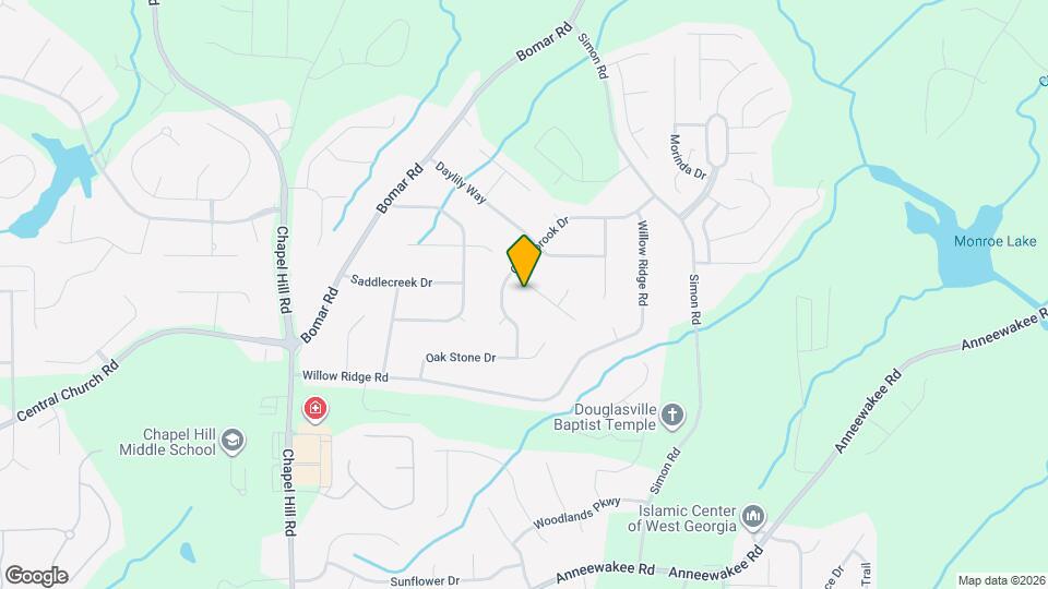 3795 Forsythia Way Map and Location Details