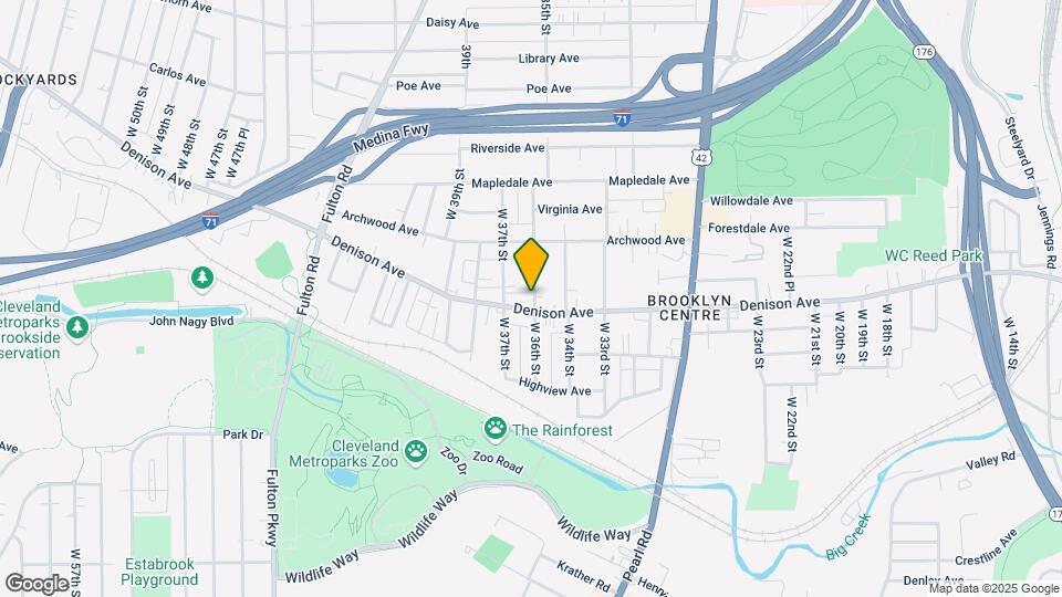 3816 W 36th St Map and Location Details