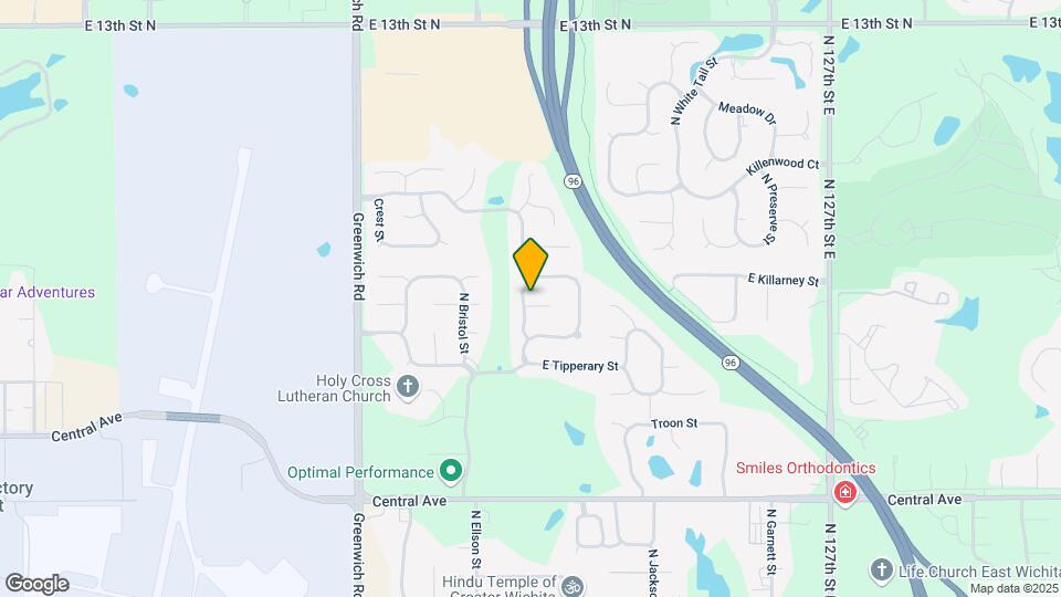 840 N Bedford Ct Map and Location Details