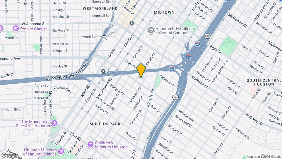 1512 Barbee St Map and Location Details