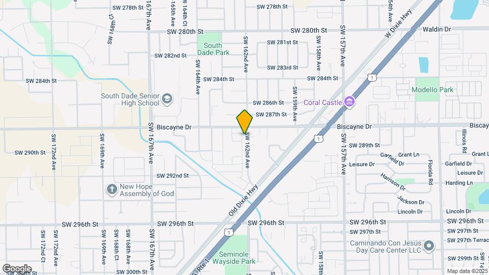 28855 SW 162nd Ct Map and Location Details